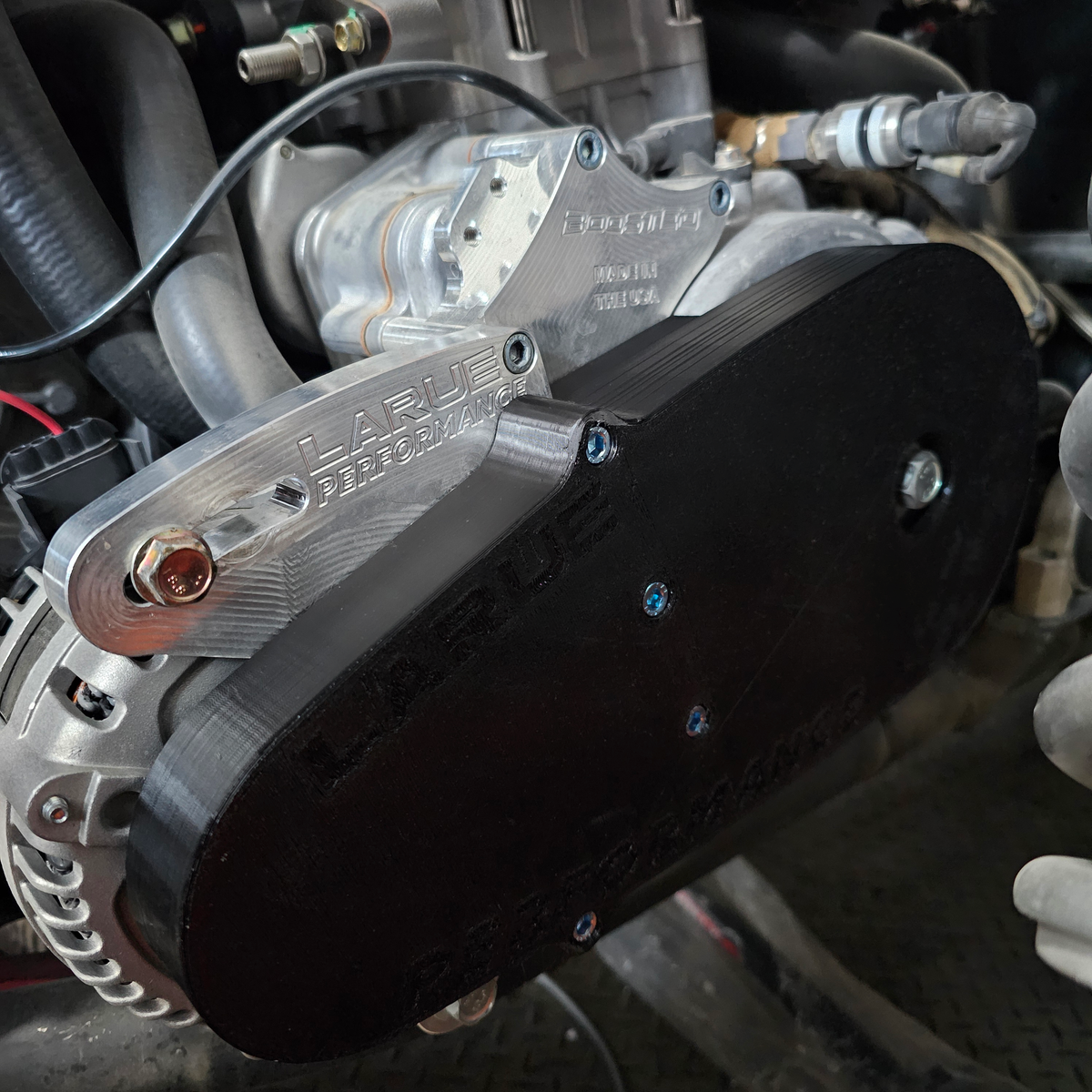 Polaris RZR Alternator Belt Cover-larueperformance.com-Black Market UTV