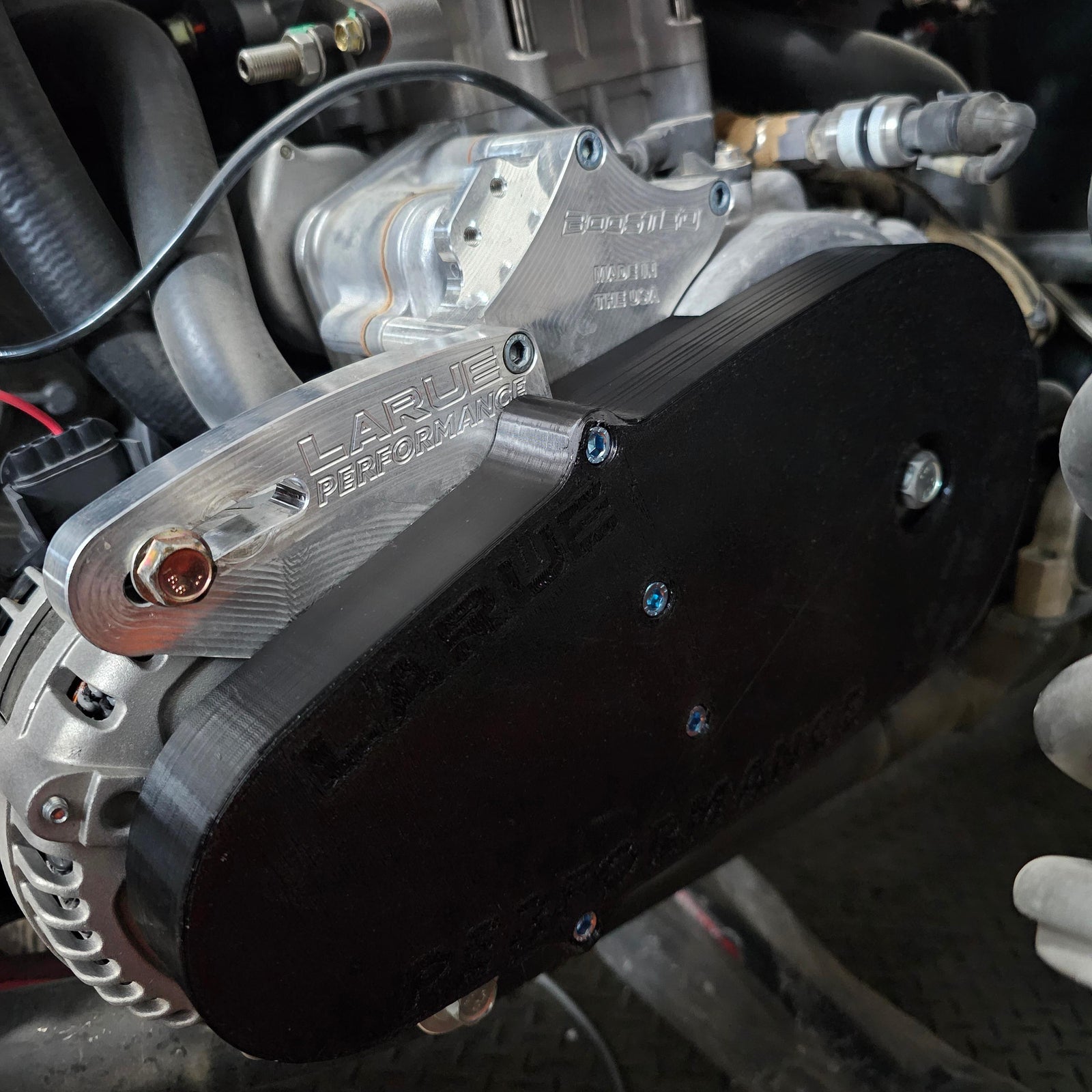 Polaris RZR Alternator Belt Cover-larueperformance.com-Black Market UTV