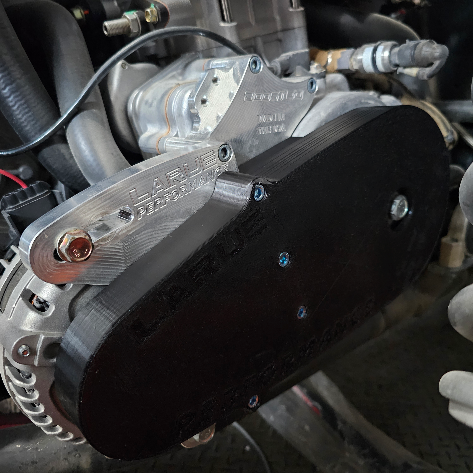 Polaris RZR Alternator Belt Cover-larueperformance.com-Black Market UTV