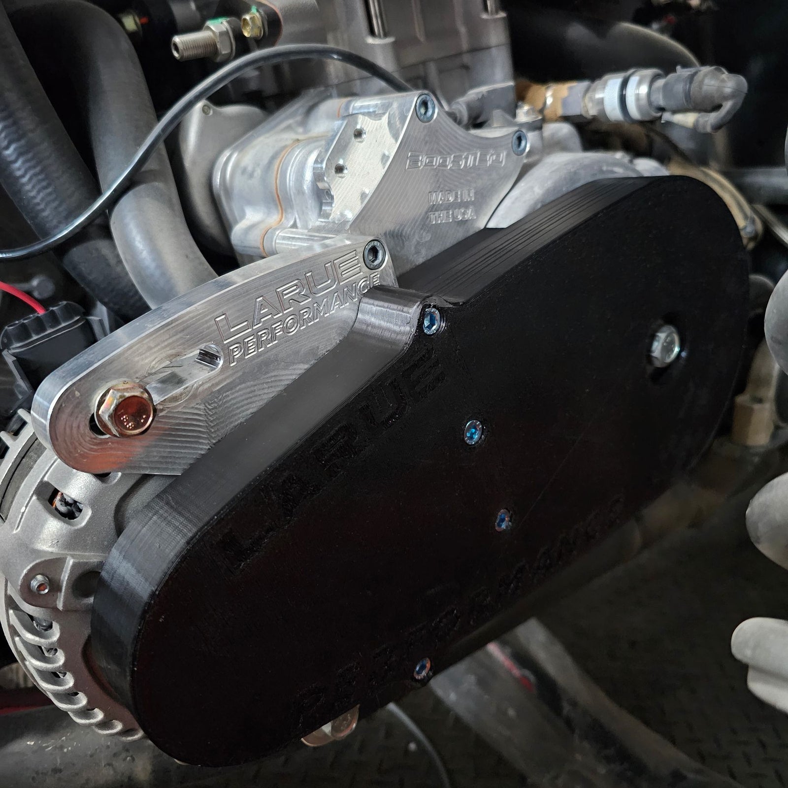 POLARIS RZR ALTERNATOR BELT COVER-Belt Cover-Larue-Black Market UTV