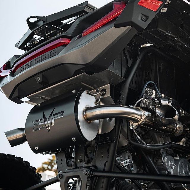 Polaris RZR Turbo R &amp; Pro XP Shocker Electric Cutout Exhaust-Exhaust-EVP-Black Market UTV