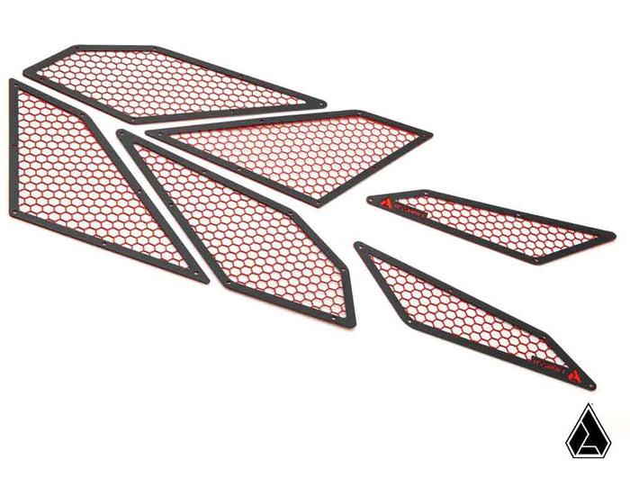 ASSAULT INDUSTRIES INTAKE COVER (FITS: POLARIS RZR PRO XP, TURBO R, PRO R)-Air Intake-Assault Industries-Red-Black Market UTV