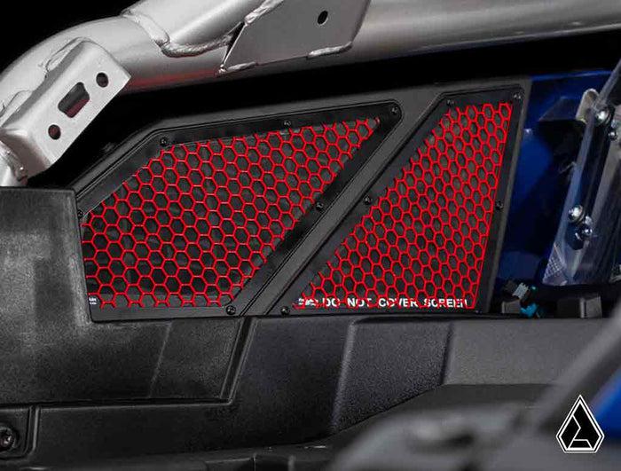 ASSAULT INDUSTRIES INTAKE COVER (FITS: POLARIS RZR PRO XP, TURBO R, PRO R)-Air Intake-Assault Industries-Red-Black Market UTV