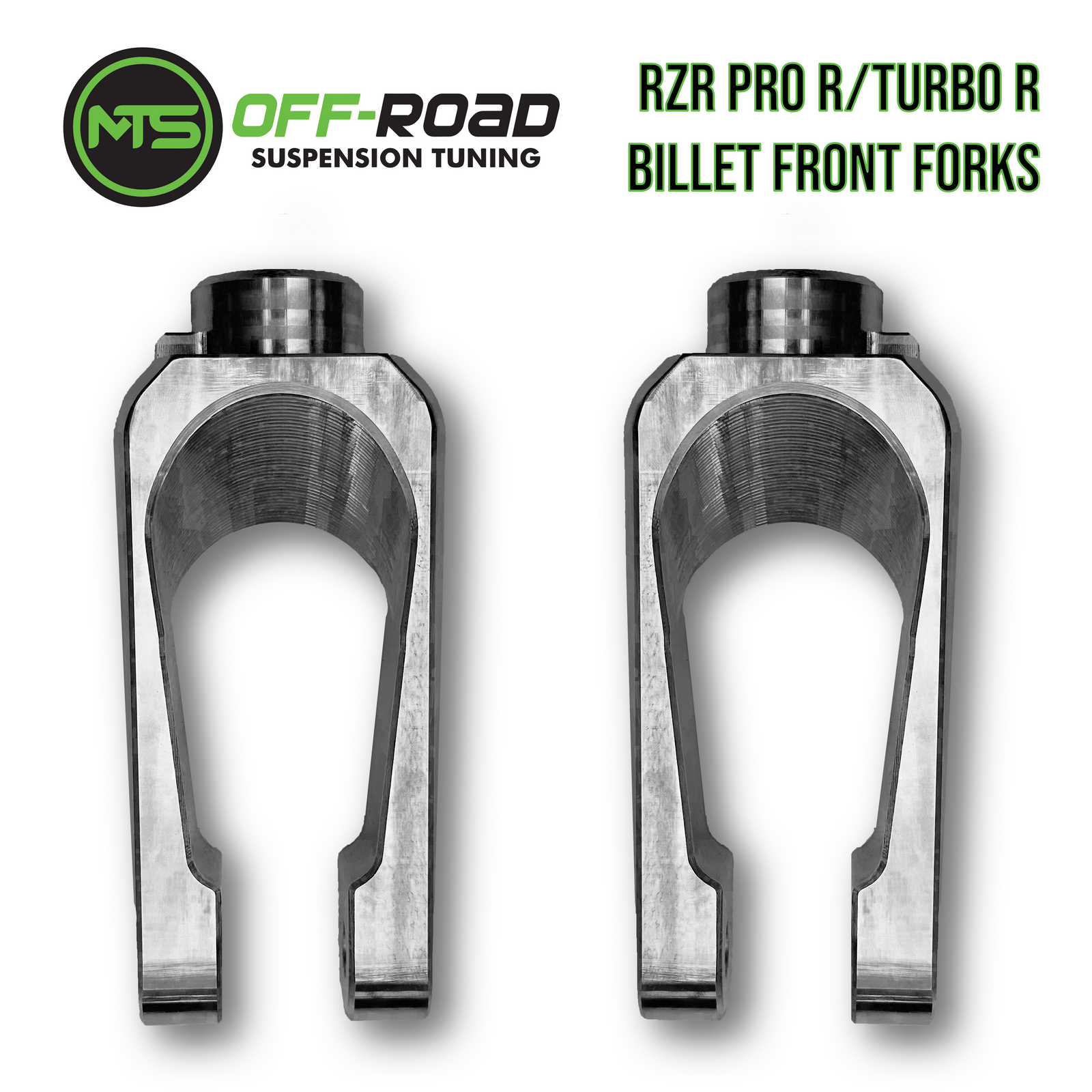 Polaris RZR Pro R/Turbo R/Pro S Billet Front Shock Forks - Set of 2-Forks-MTS Off-Road-Black Market UTV