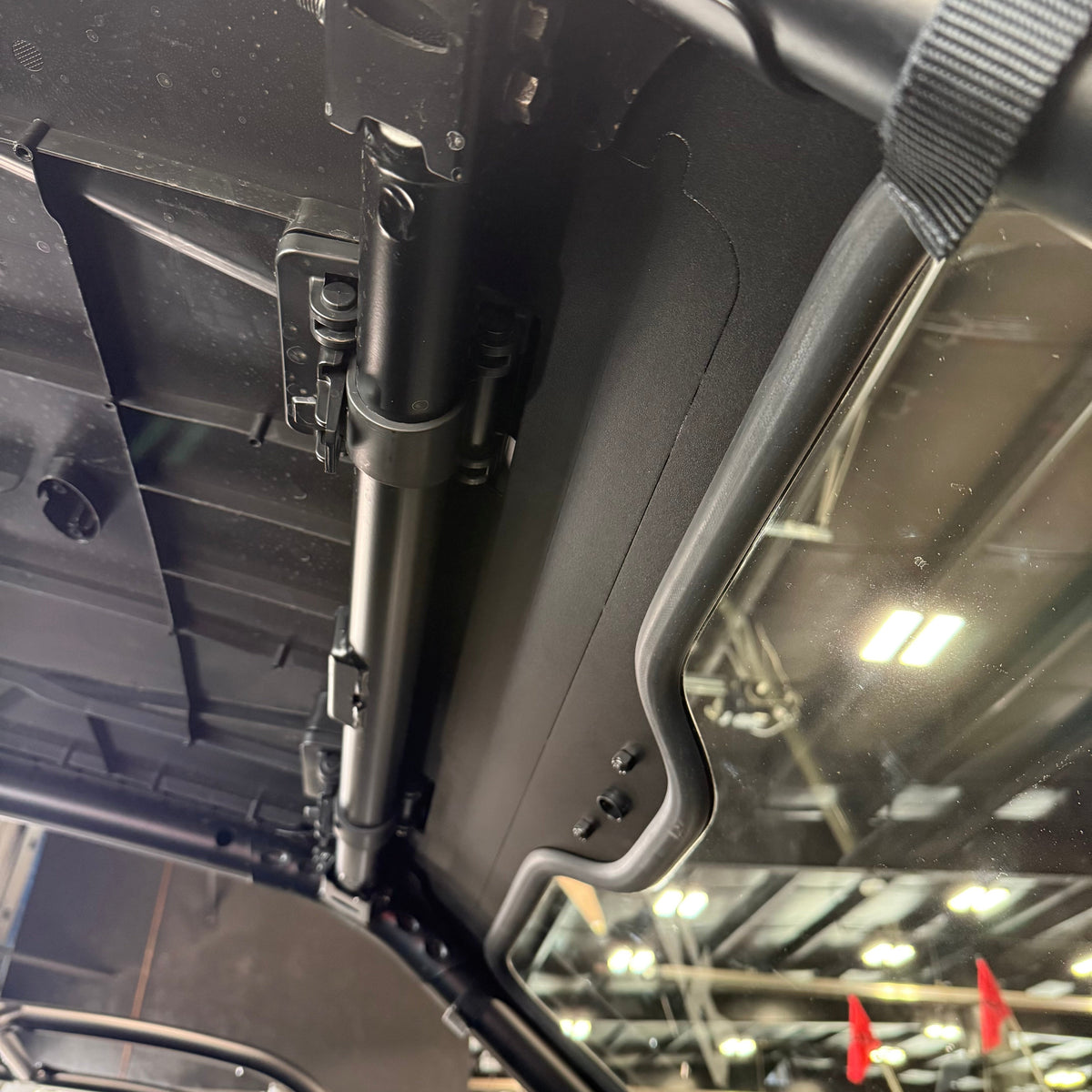 Polaris RZR Pro XP/Pro S (2025+) Vented Glass Windshield-Bent Metal Off-Road-Black-Black-Black Market UTV