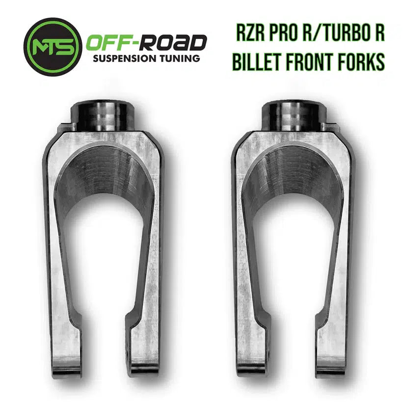 MTS Polaris RZR Pro R/Turbo R Billet Front Shock Forks - Set of 2-Shock Forks-MTS-Black Market UTV
