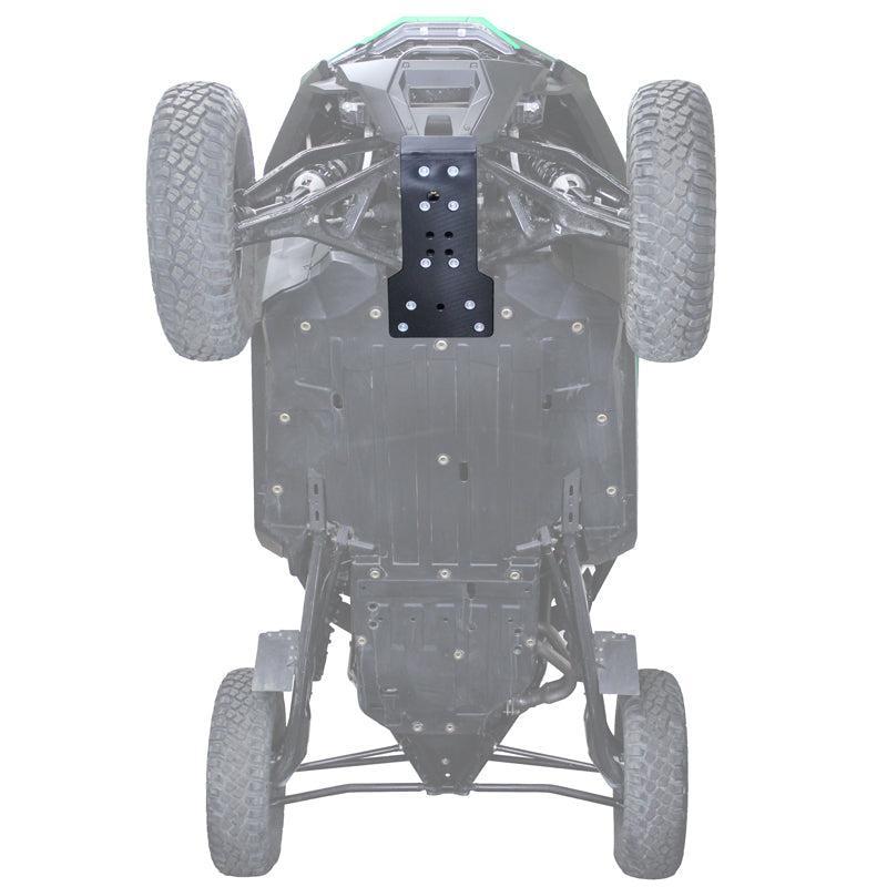Polaris RZR Pro R / Turbo R / Pro S Standalone Front Diff Skid Plate-Skid Plates - Other-Factory UTV-1/2"-Black Market UTV