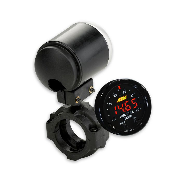WSRD X AEM X-SERIES WIDEBAND KIT | POLARIS PRO R-Wideband Gauge-WSRD-ADD | 1-1/2" Roll Cage Clamp-Black Market UTV