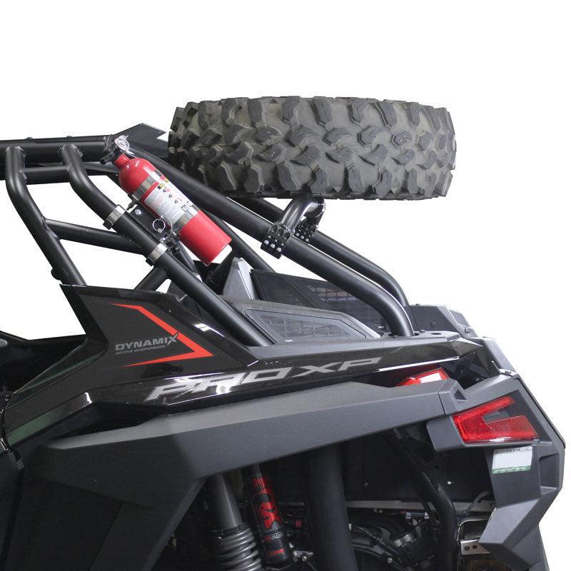 Polaris RZR Pro XP 4 Dual Clamp Spare Tire Mount-Spare Tire Mounts-Factory UTV-Black Market UTV