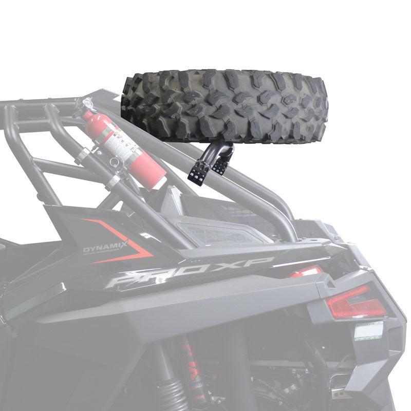 Polaris RZR Pro XP 4 Dual Clamp Spare Tire Mount-Spare Tire Mounts-Factory UTV-Black Market UTV