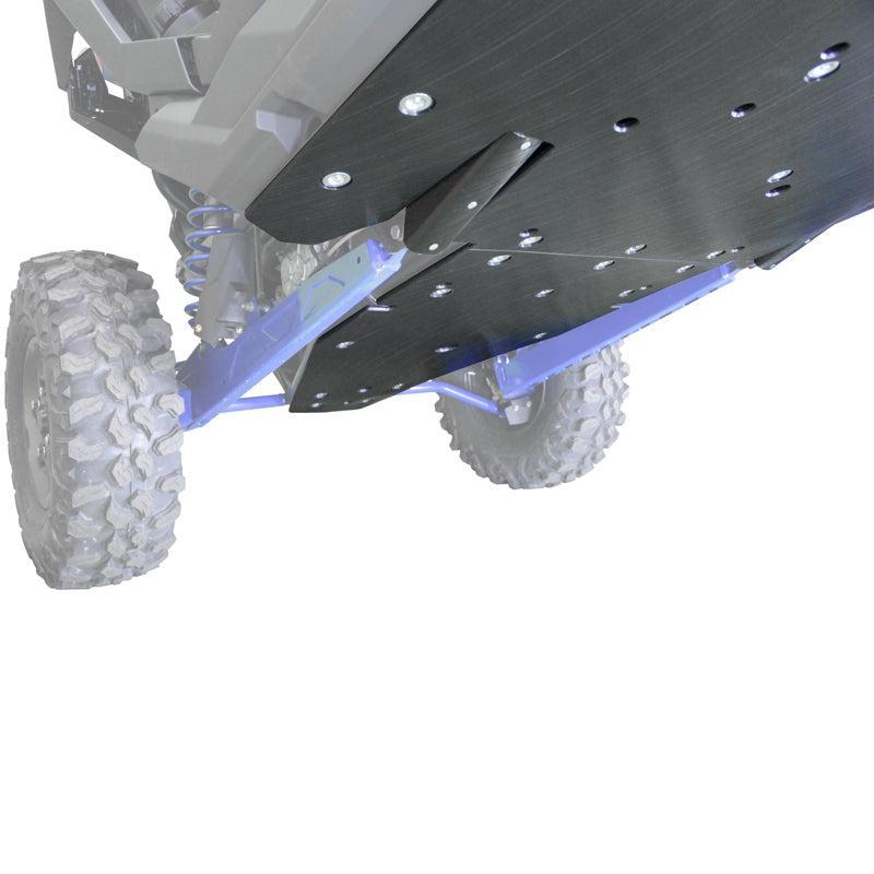 Polaris RZR PRO XP 4 UHMW Skid Plate-Skid Plates-Factory UTV-3/8"-No X-Brace-Black Market UTV