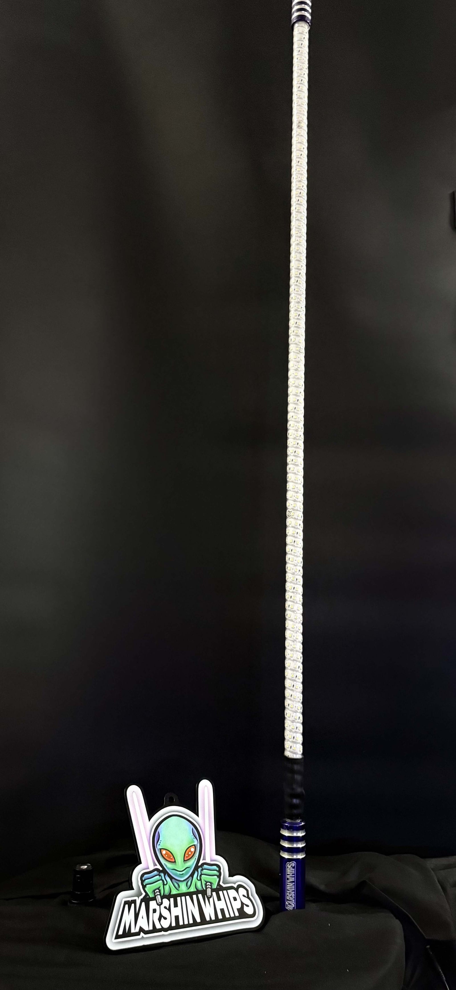 GAME CHANGER - PURPLE (SINGLE)-Marshin Whips-2 FT-RED-Black Market UTV