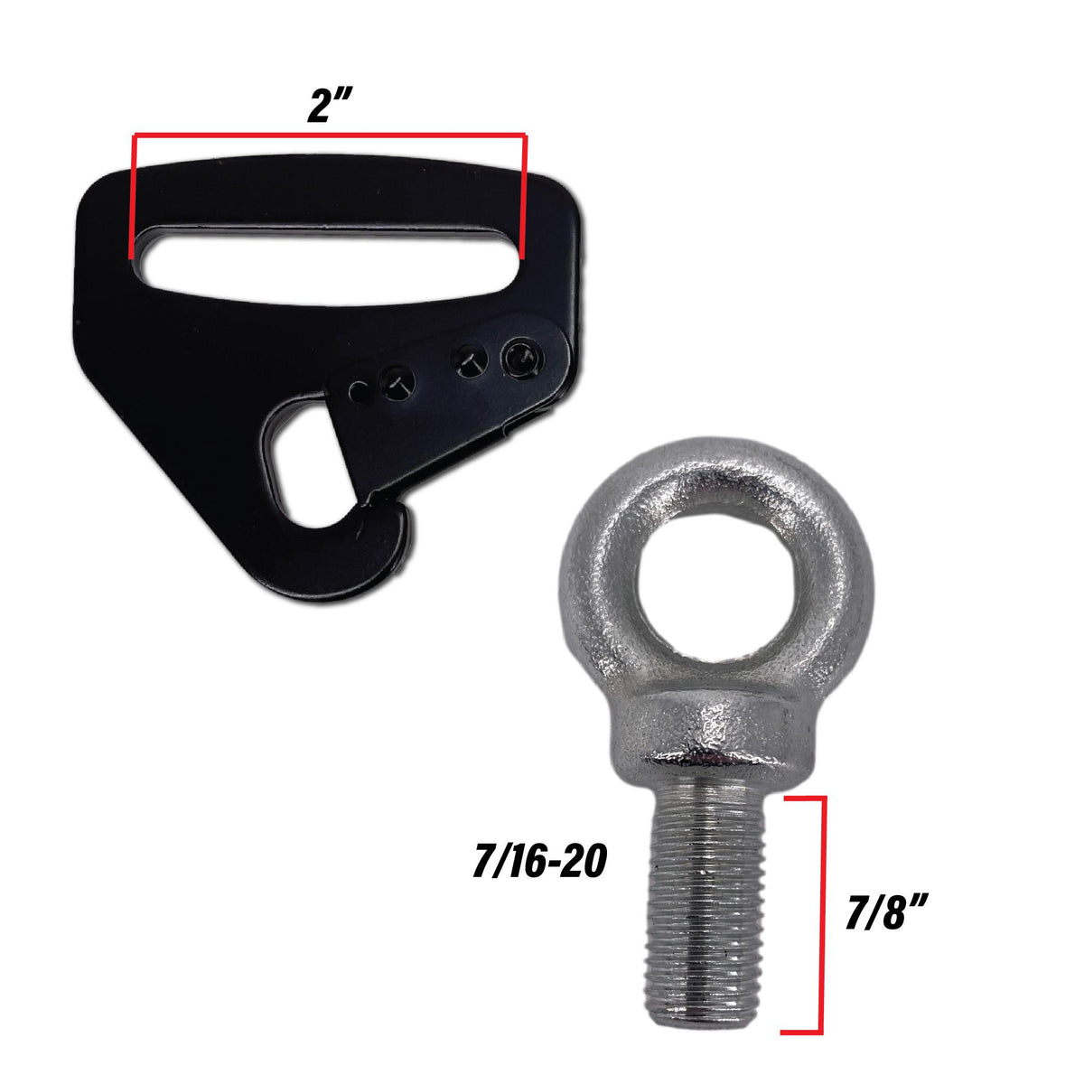 Quick Release Harness Mount (1 Harness)-Harness Accessories-Aces Racing-Black Market UTV