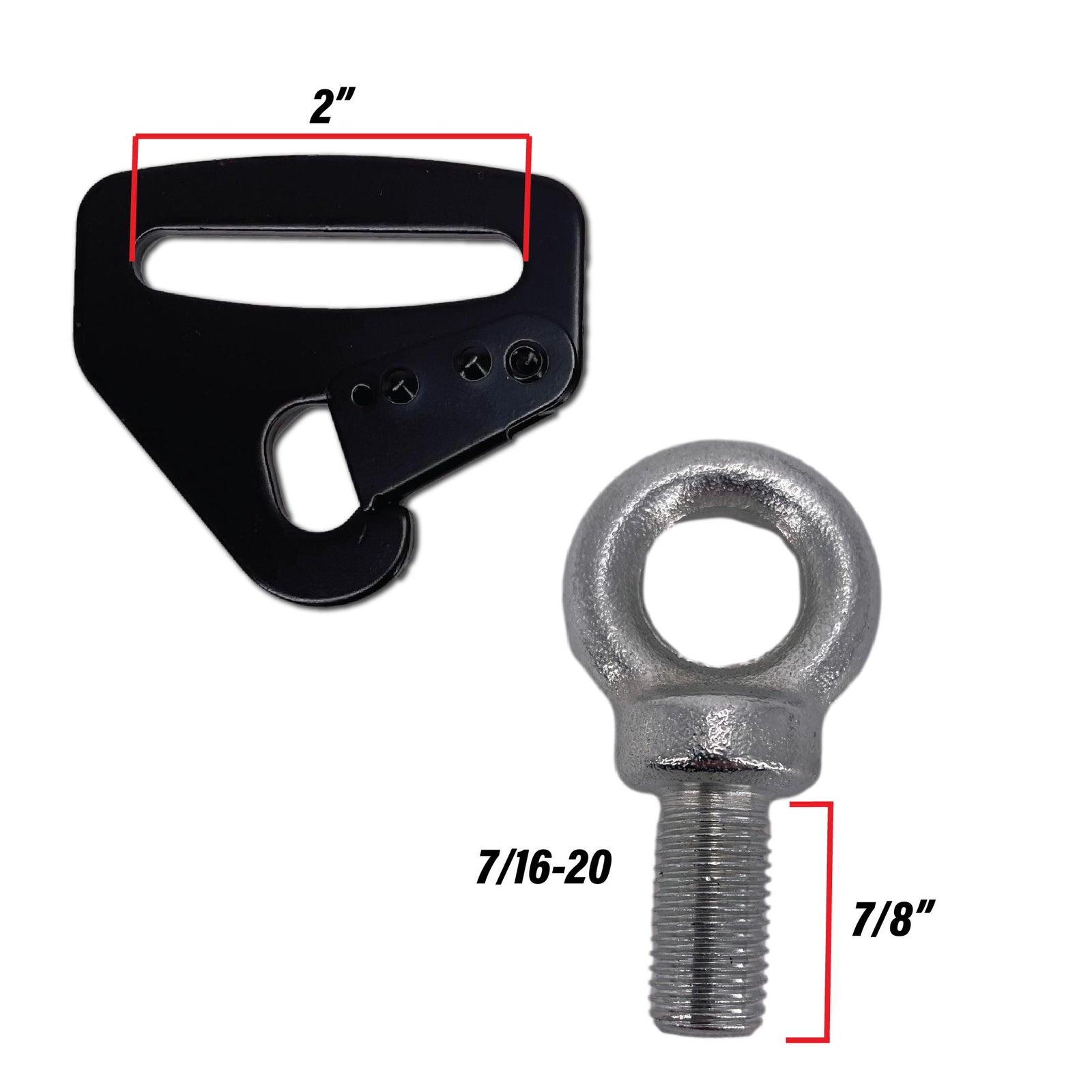Quick Release Harness Mount (1 Harness)-Harness Accessories-Aces Racing-Black Market UTV