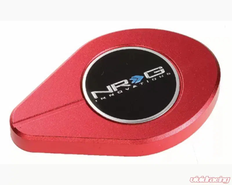 NRG Radiator Cap Cover Universal-Radiator Cap-NRG-Red-Black Market UTV