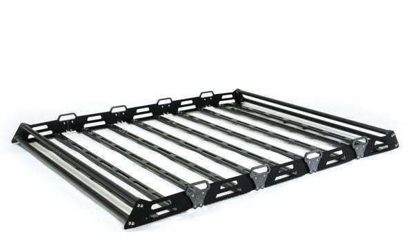 Modular Roof Rack -50″ Series- Adjustable Width 45″-54″-Roof Rack-Axia Alloys-Black / Gunmetal Grey Powdercoat-24" Length-Black Market UTV