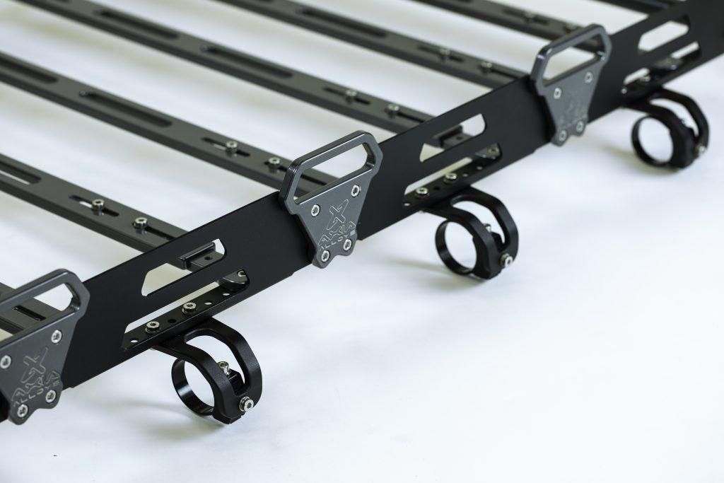 Modular Roof Rack -50″ Series- Adjustable Width 45″-54″-Roof Rack-Axia Alloys-Black / Gunmetal Grey Powdercoat-24" Length-Black Market UTV
