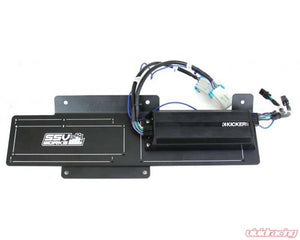 SWITCH Works 2 Speaker Cage Mount Plug And Play System Complete Kicker Kit Polaris RZR XP Turbo S-SSV Works / Kicker-Black Market UTV