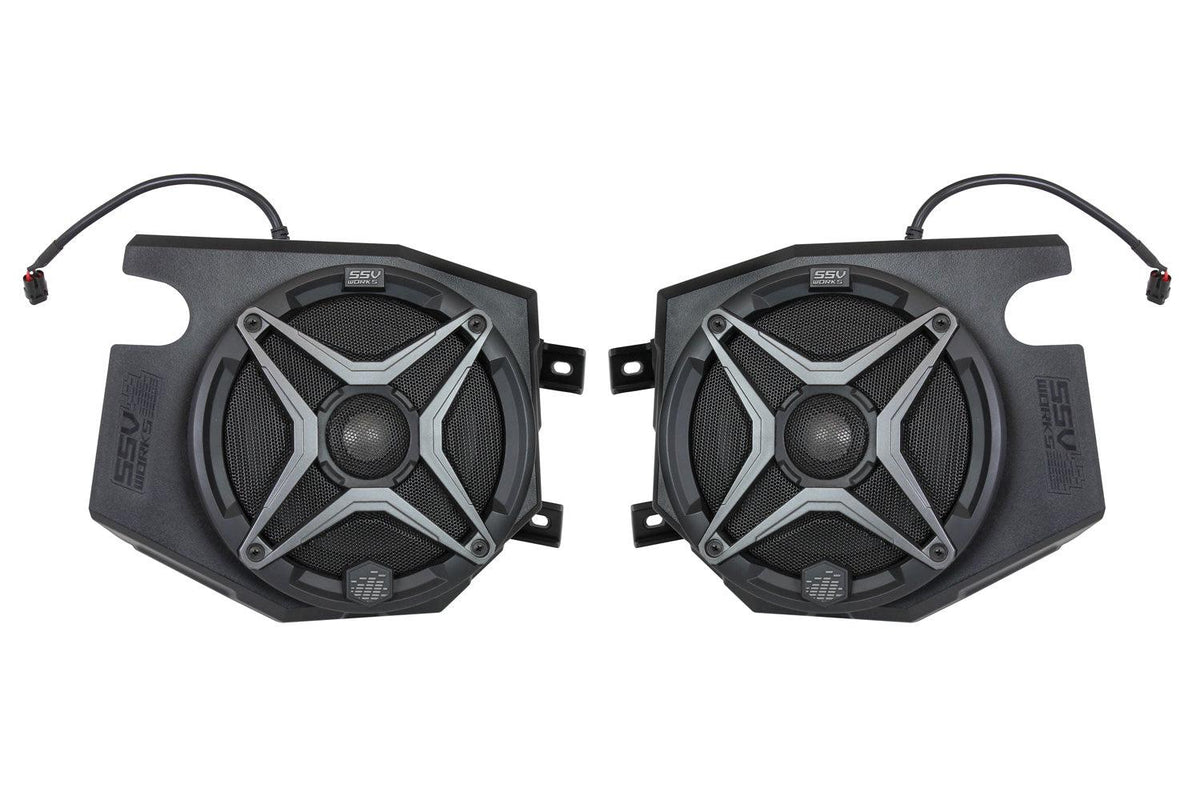 2014-2023 Polaris RZR Front Kick 6.5&quot; Speaker Pods-Audio-SSV Works-SSV Works-Black Market UTV