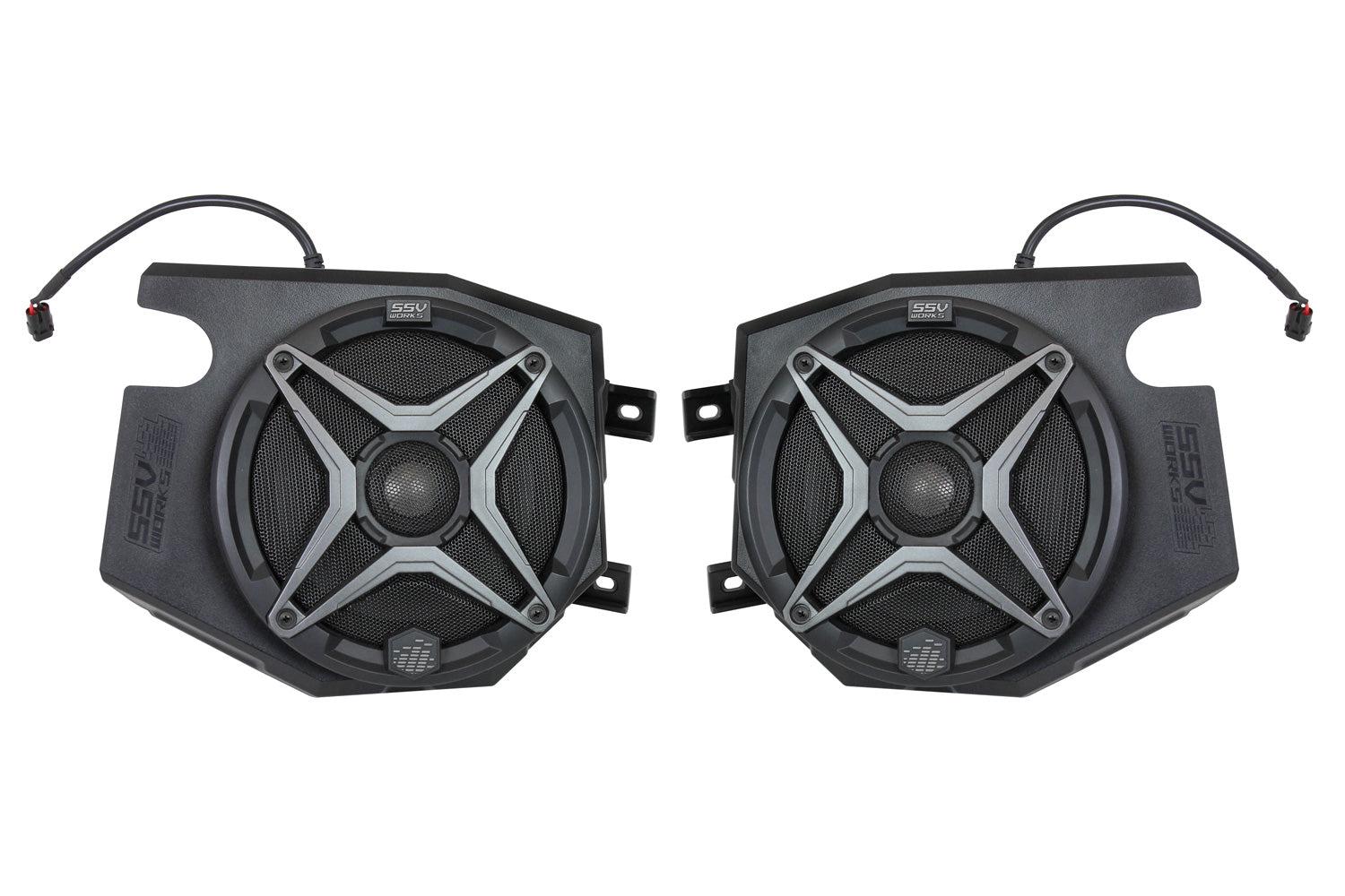 2014-2023 Polaris RZR Front Kick 6.5" Speaker Pods-Audio-SSV Works-SSV Works-Black Market UTV