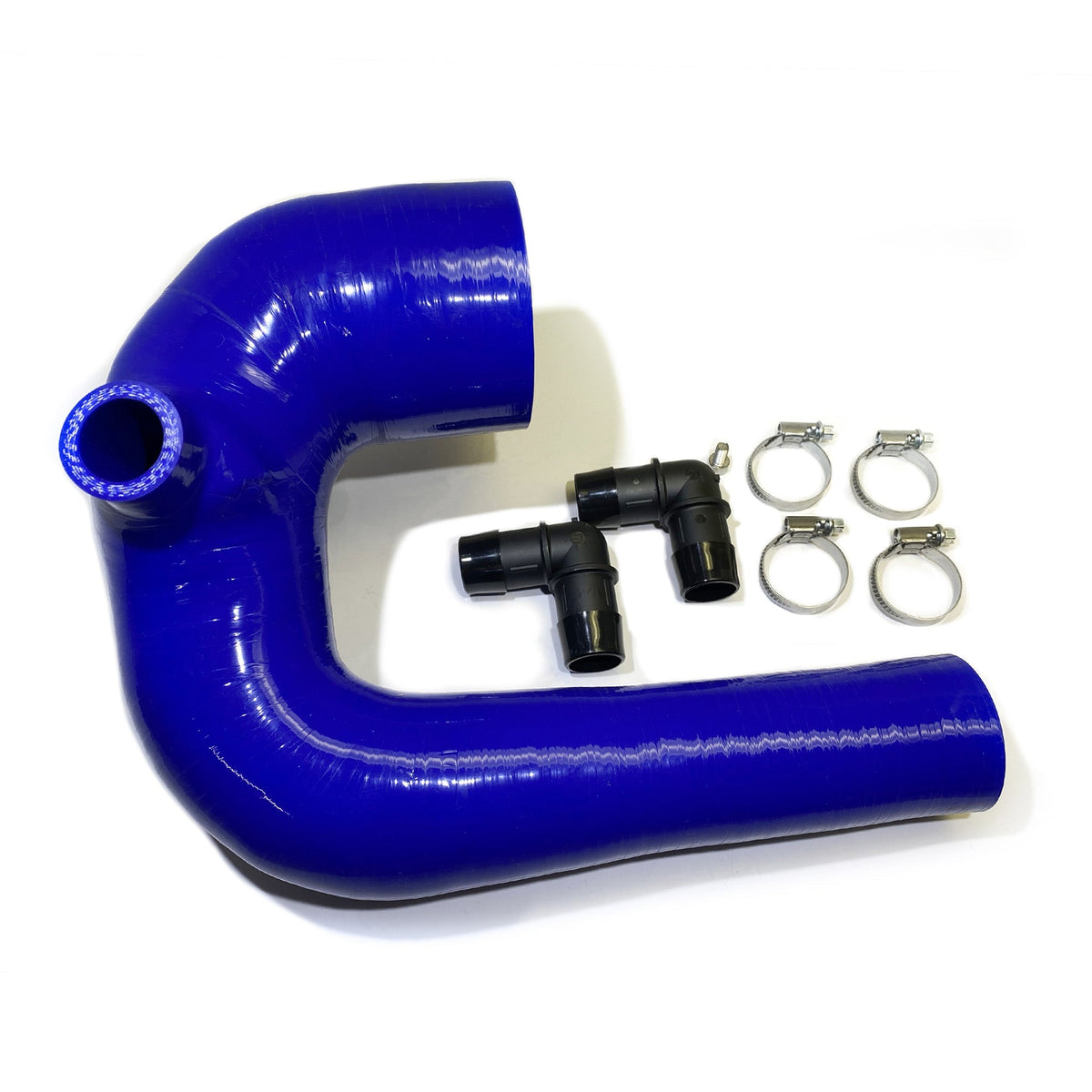 2016-2021 Polaris RZR XP Turbo V-Flow Intake Boot (Airbox to Turbo)-INTAKE &amp; EXHAUST VALVES-EVP-Blue-Black Market UTV