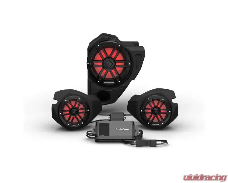 Rockford Fosgate Stage-3 Audio System Polaris RZR 2014+-Audio-Rockford Fosgate-Black Market UTV