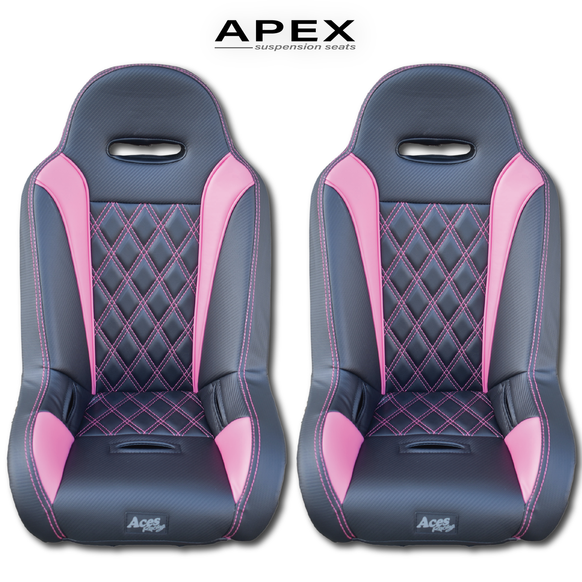 (Apex) Polaris RZR 170 and 200 Seats-Seats-Aces Racing-Black-No Harnesses-RZR 170-Black Market UTV