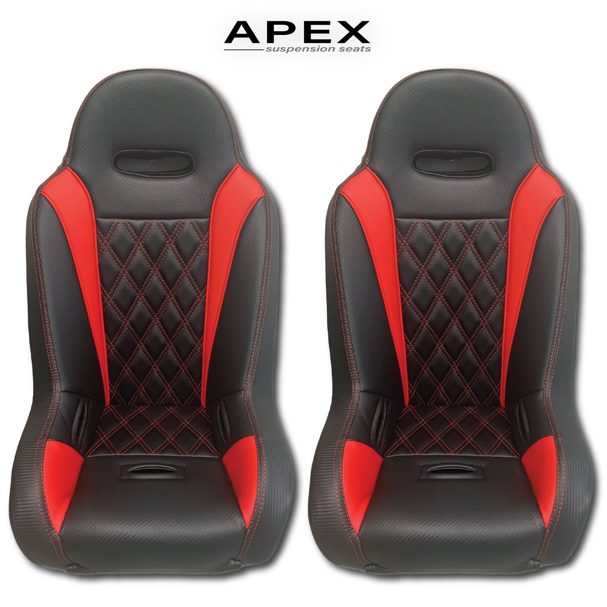 (Apex) Polaris RZR 170 and 200 Seats-Seats-Aces Racing-Black-No Harnesses-RZR 170-Black Market UTV