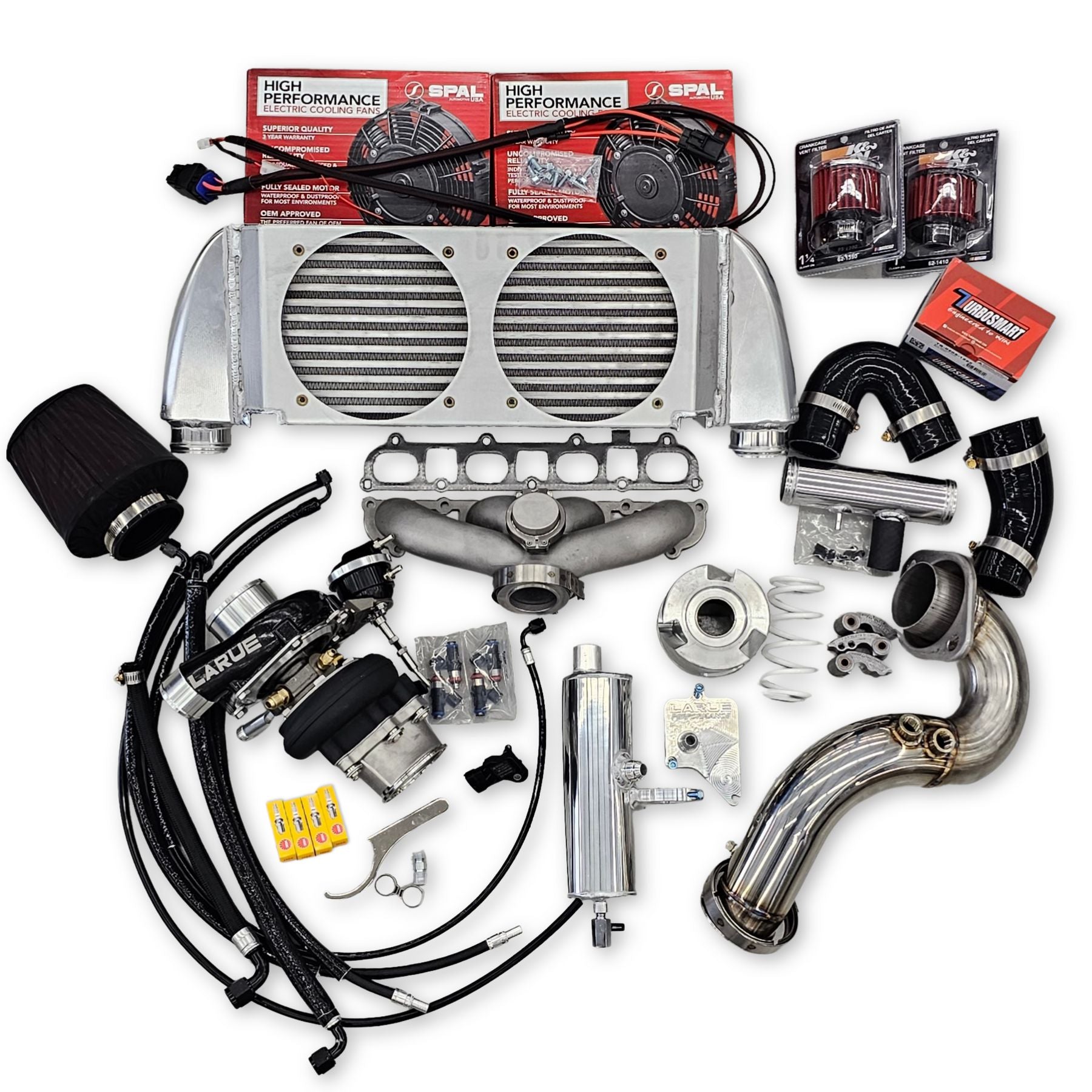 RZR PRO R 4 CYLINDER ENTRY LEVEL TURBO KIT-Turbo Kit-Larue-91 Pump Gas Tune-Black Market UTV