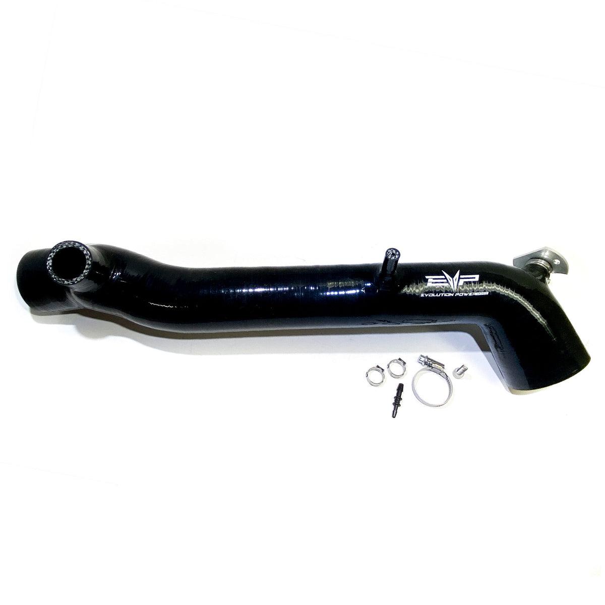 2016-2023 Polaris RZR XP Turbo, Pro XP &amp; Turbo R Silicone Charge Tube-Charge Tube-EVP-Black-Black Market UTV