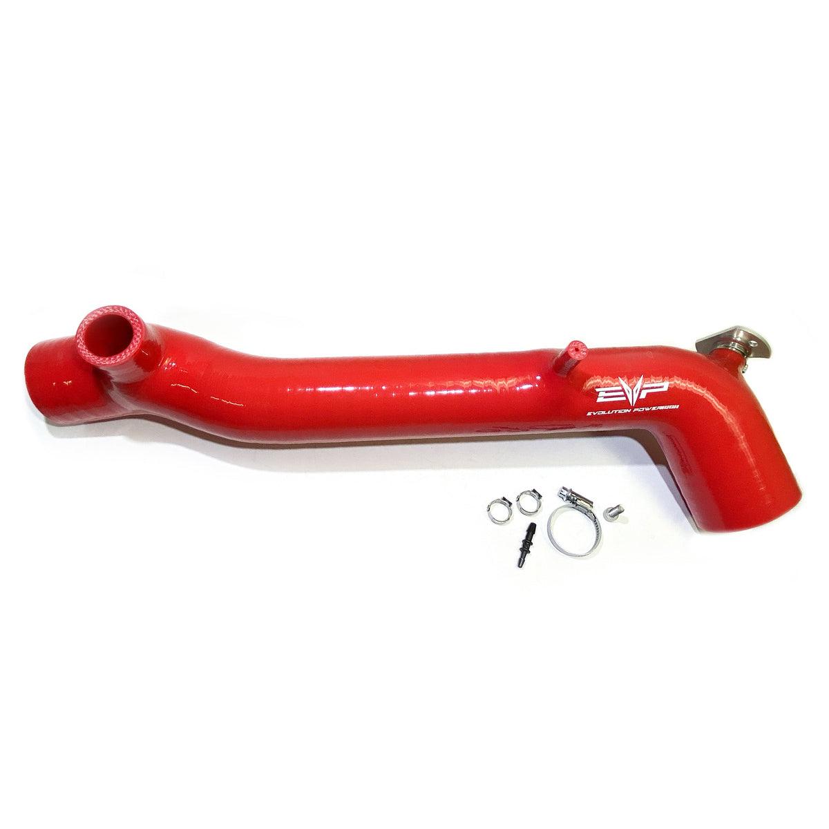 2016-2023 Polaris RZR XP Turbo, Pro XP &amp; Turbo R Silicone Charge Tube-Charge Tube-EVP-Red-Black Market UTV