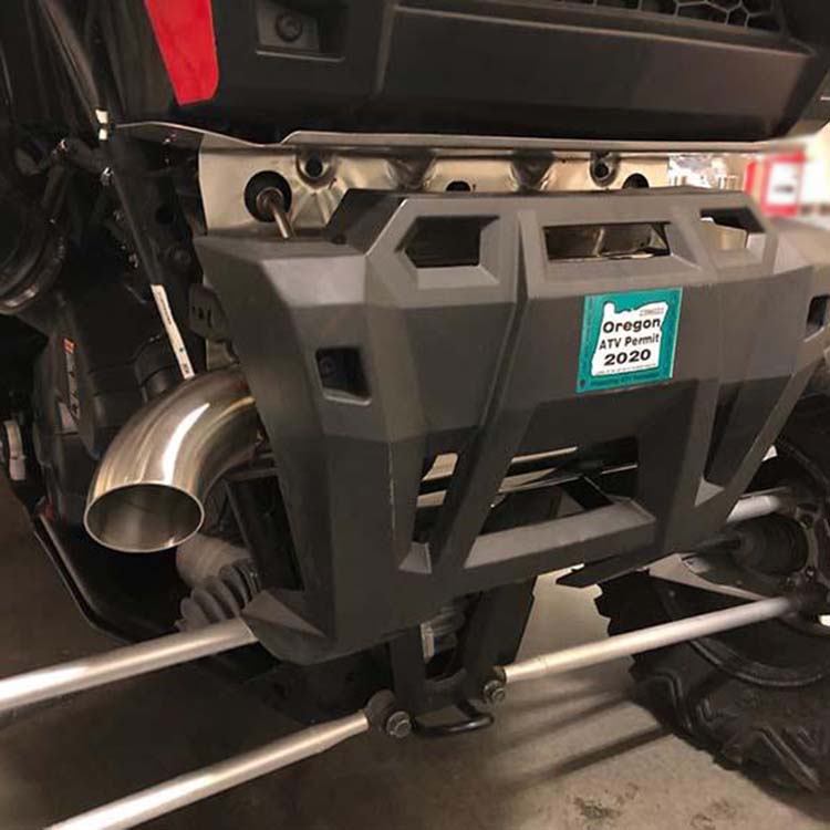 Treal Performance | 2016-2021 Polaris RZR XP Turbo / S &quot;Slip On&quot; Exhaust System-Exhaust-Treal Performance B2B-Single Tip-Black Market UTV