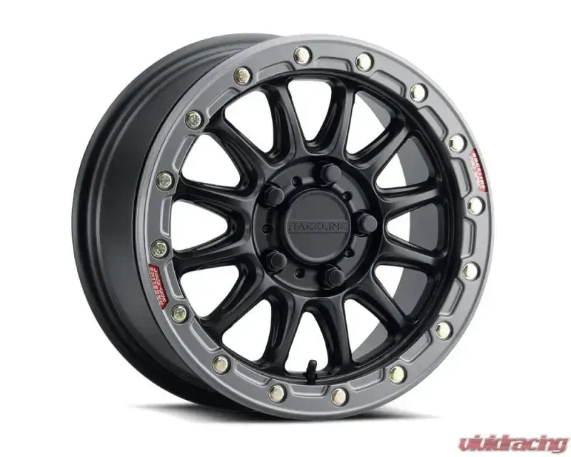 A14SB ALPHA BEADLOCK WHEEL-Wheels-Raceline-17x7 (25mm)-4x137-Black Market UTV