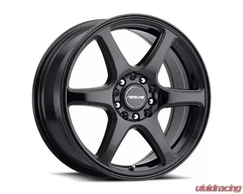 Raceline 146B Matrix Gloss Black Wheel-Wheels-Raceline-14X5.5 4X100|4X114.3 35mm-Black Market UTV