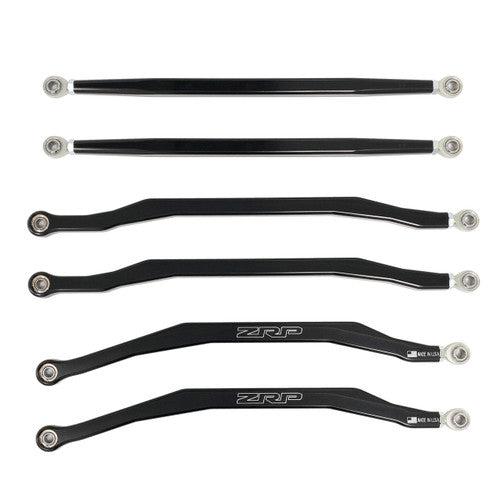 Can-Am X3 High Clearance Billet Radius Rod Set (6) 64"/72"-Radius Rods-ZRP-Aluminum-64" Wheel Base-Black Market UTV
