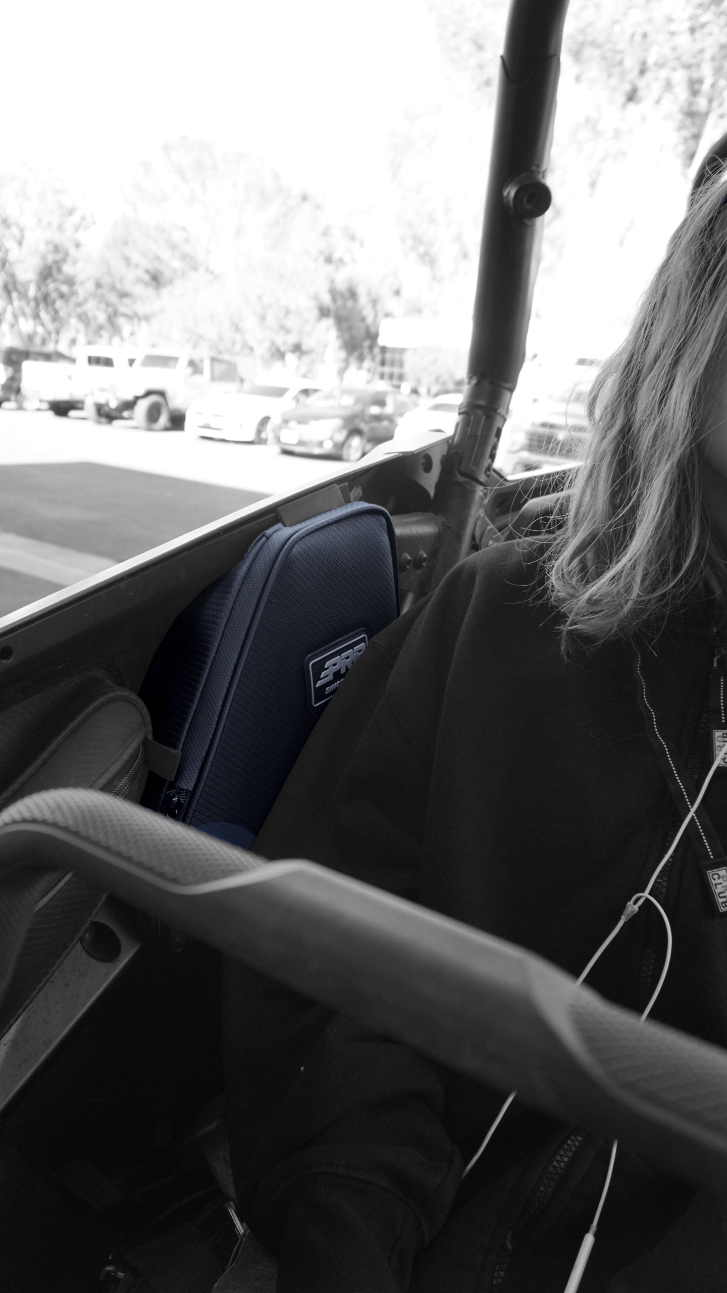 REAR SEAT SHOULDER PADS FOR POLARIS (PAIR)-PRP Seats-Black Market UTV