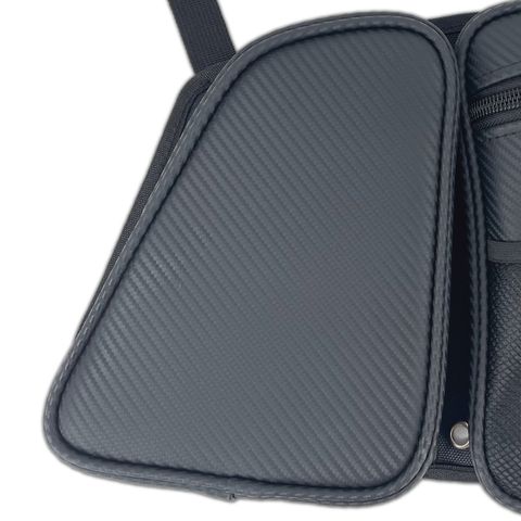 RZR 1000/Turbo Door Bags (Rear)-Door Bags-Aces Racing-Black/Black-Black Market UTV