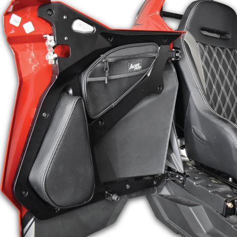 XP Pro Door Bags-Door Bags-Aces Racing-Rear-Black Market UTV