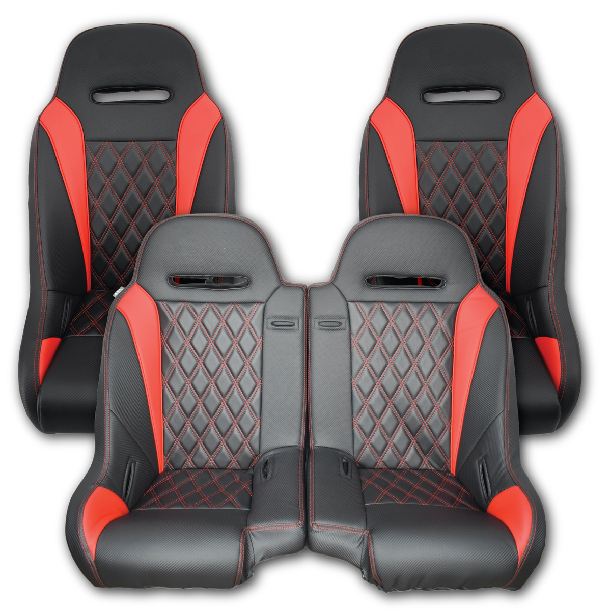 2024+ Polaris XP Bench Seat and Bucket Seat Combo