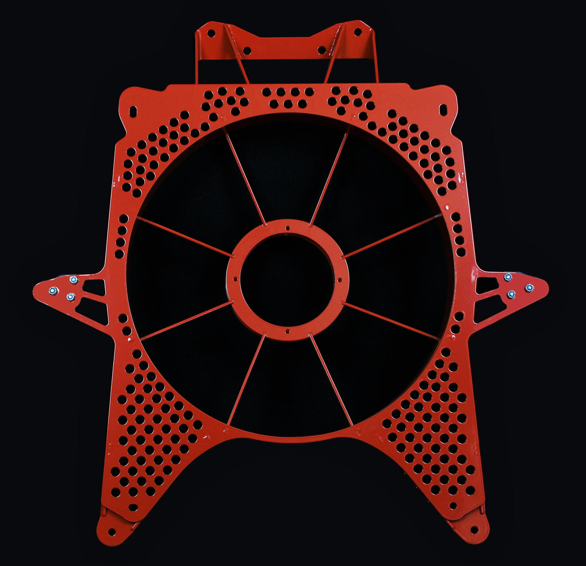 FastLab Can-Am X3 Reinforced Fan Shroud-X3 Protection-FastLab UTV-RED-No-Black Market UTV