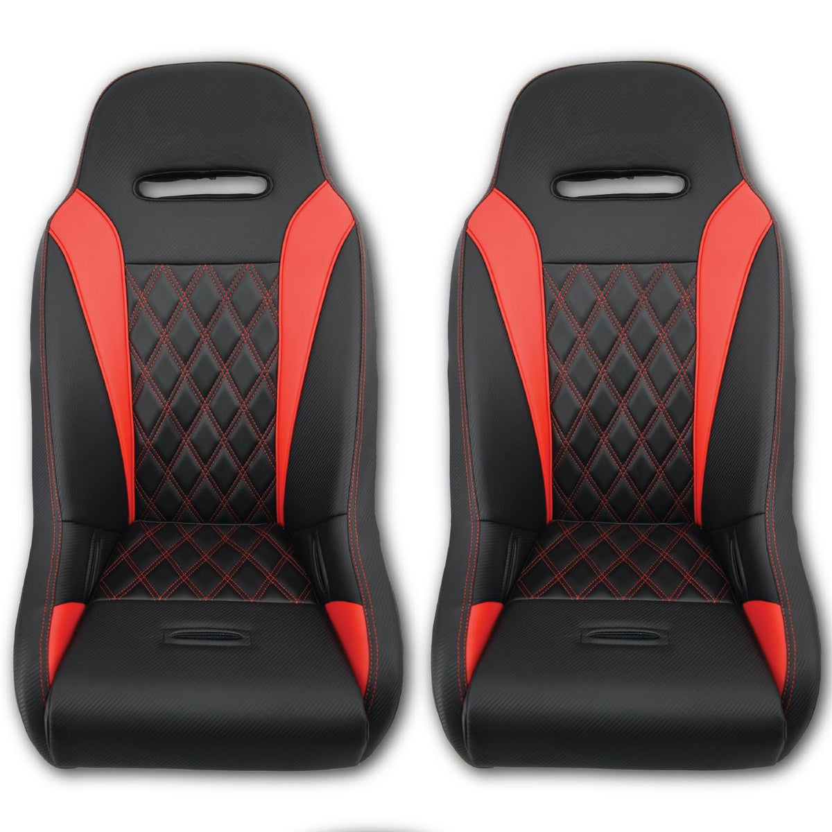 Apex Suspension Seats-Seats-Aces Racing-Black-Polaris RZR 2014-2023 1000/Turbo-Black Market UTV