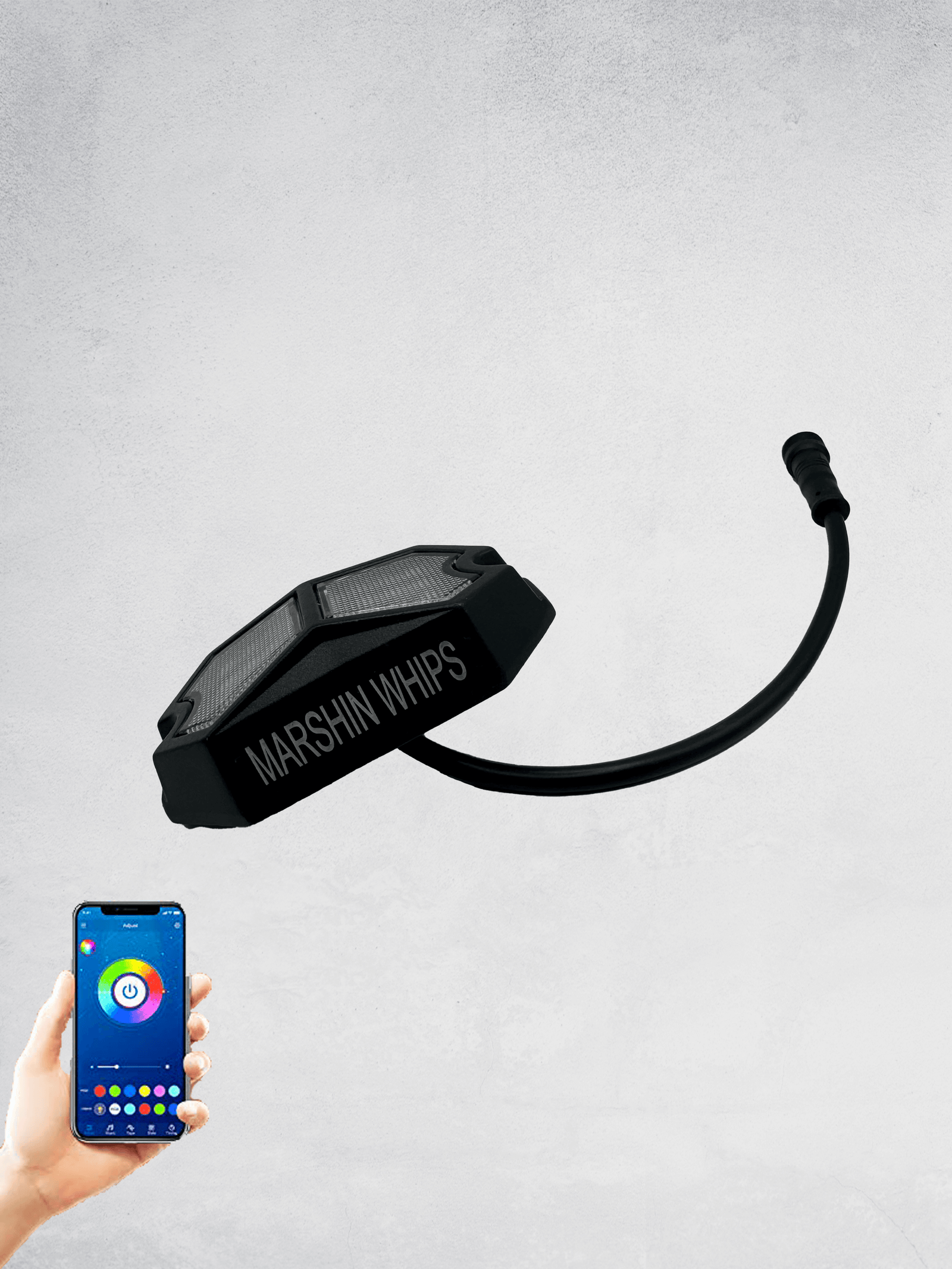 Rosewell X-1 Rocklights x8 (Kit)-Rock Lights-Marshin Whips-Black Market UTV