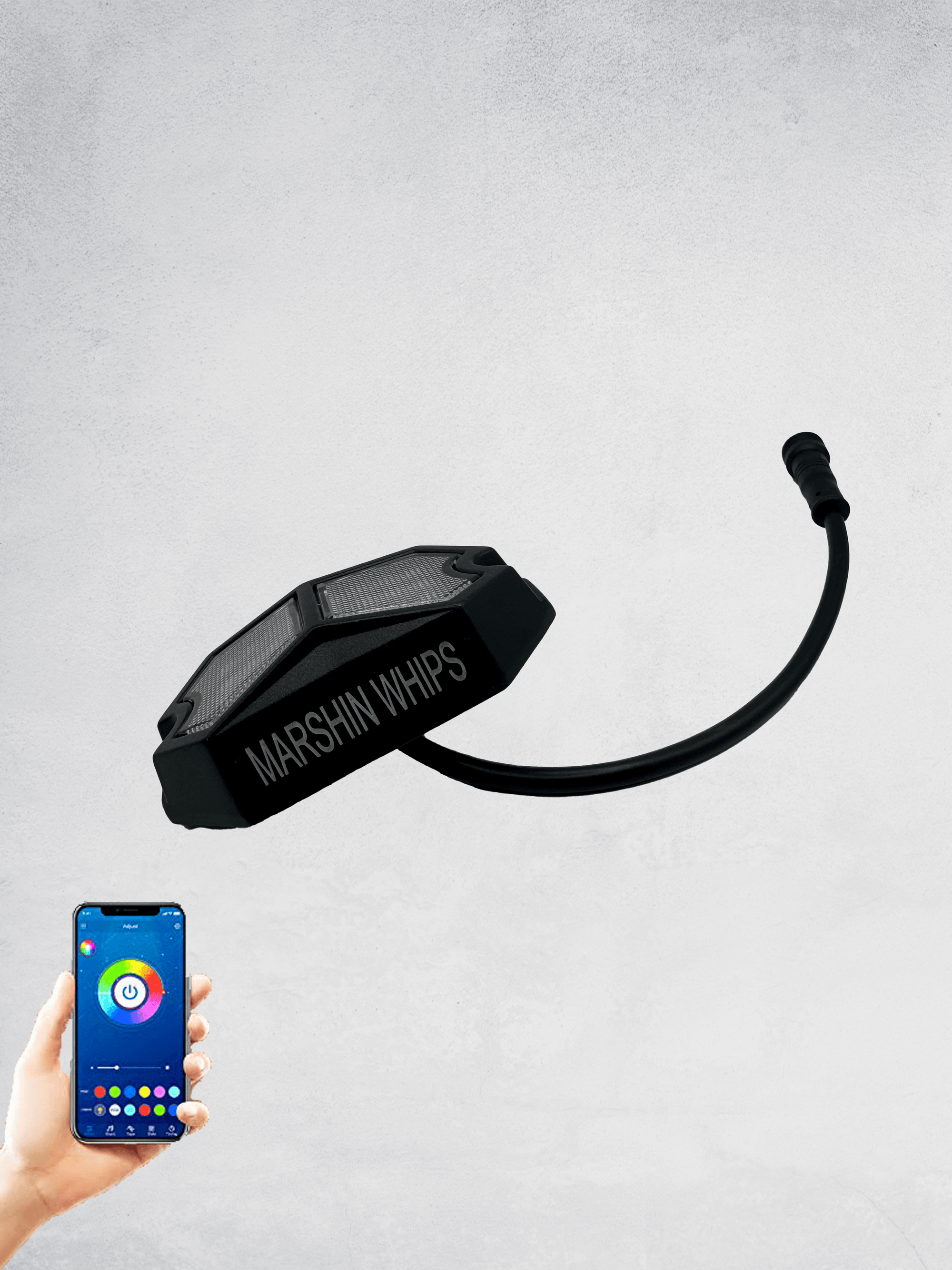 Rosewell X-1 Rocklights x8 (Kit)-Rock Lights-Marshin Whips-Black Market UTV