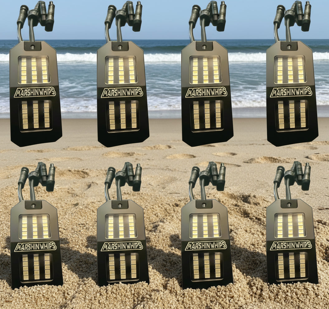 Marshin Whips Rosewell X-2 Billet 16-Pack Personalized Rock Light (Kit)-Rock Lights-Marshin Whips-Black Market UTV