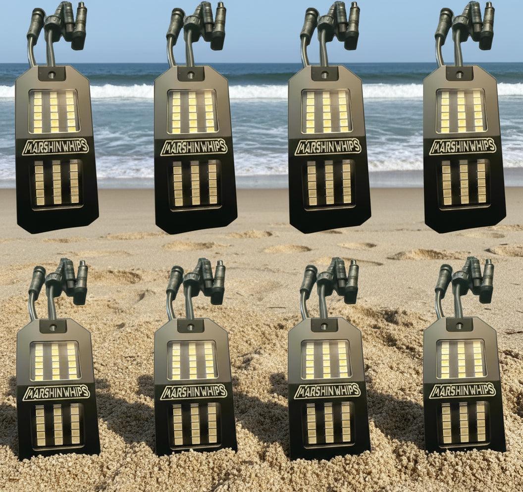 Marshin Whips Billet 16-Pack Personalized Rock Lights