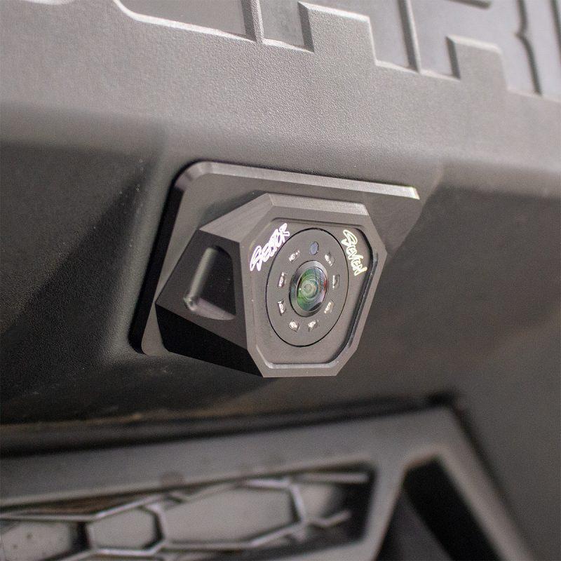 BILLET REAR CAMERA MOUNT FOR POLARIS RZR PRO R & ’24 RZR XP-Mount-Sector Seven-Black Market UTV