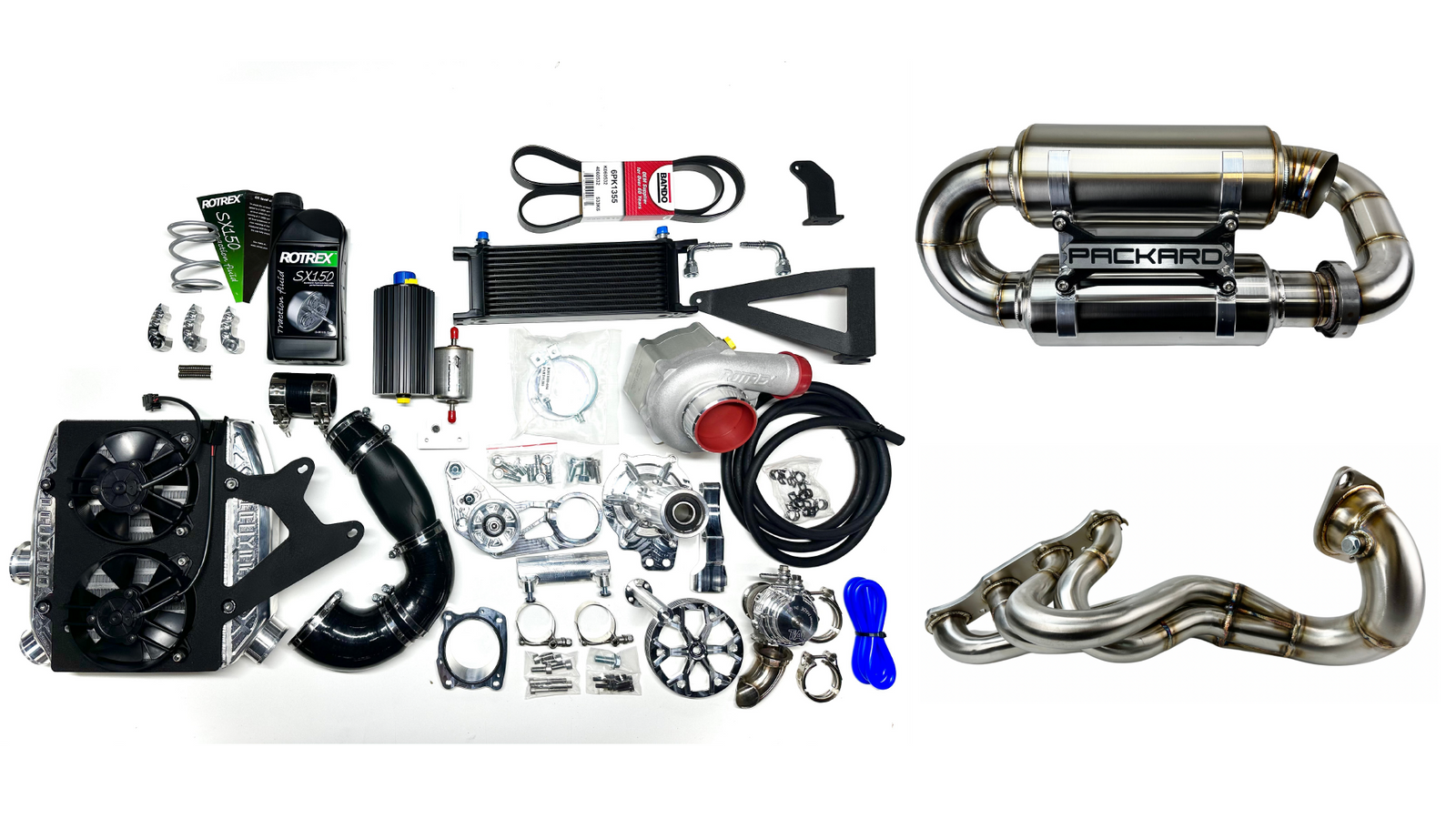 Polaris RZR PRO R 500HP E50 TURNKEY SUPERCHARGER KIT-Performance-Packard Performance Dealer-Billet Upgrade-Black Market UTV
