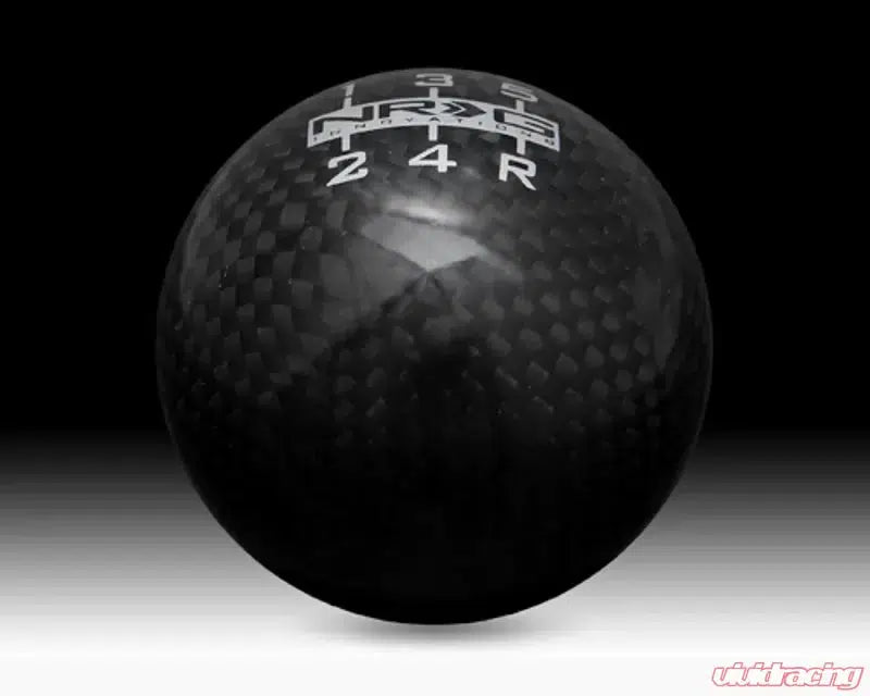 NRG Black Carbon Fiber Heavy Weight Ball Style Shift Knob Universal-Shift Knob-NRG-Black Market UTV