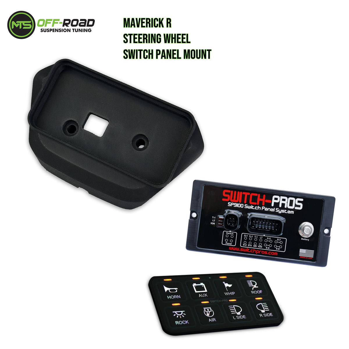 Switch-Pro SP9100 SWITCH PANEL POWER SYSTEM-Switch Panel-MTS-None-Black Market UTV