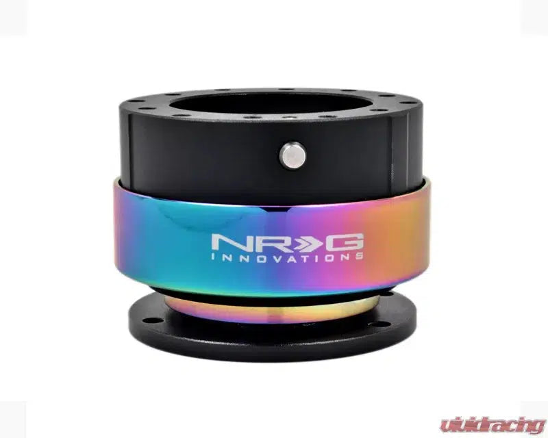 NRG Quick Release Gen 2.0 Universal-Steering Wheel-NRG-Black Body Neo Chrome Ring-Black Market UTV